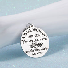 Load image into Gallery viewer, Funny Retirement Appreciation Gift for Women Wife Mom Grandma from Husband Daughter Birthday Christmas Keychain Gift for Coworker Boss Nurse Teachers Retirees Colleagues Best Friend BFF Bestie