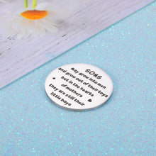 Load image into Gallery viewer, Pocket Hug Token Keepsake for Son from Mom Dad Isolation Lockdown Social Distancing Love Gift Miss You Note Inspirational Gifts for Him Men Teen Boy Double-Sided Birthday Christmas Gift