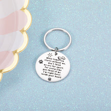 Load image into Gallery viewer, Pet Memorial Keychain for Dog Cat Owner Loss of Pet Memorial Gifts Pet Remembrance Jewelry Puppy Cat Sympathy Gift Dog Remembrance for Women Men Him Her Dog Lovers Stainless Steel Pet Loss Keyring