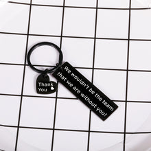Load image into Gallery viewer, Coworker Leaving Keychain Gifts for Employee Boss Appreciation Thank You Office Gifts Leader Supervisor Mentor Birthday Christmas Retirement Going Away Gifts for Men Women Manager Boss Lady
