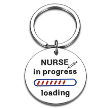 Load image into Gallery viewer, NUBARKO Nurse Gifts for Her, Medical Students 2022 Graduation Gifts, New Nurse Intern Registered Nurse Women Gift in Bulk, Nurse Week Christmas Birthday Keychain for Nurse-to-be Friends LPN RN Nurses