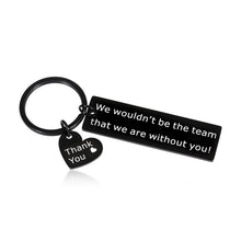 Load image into Gallery viewer, Coworker Leaving Keychain Gifts for Employee Boss Appreciation Thank You Office Gifts Leader Supervisor Mentor Birthday Christmas Retirement Going Away Gifts for Men Women Manager Boss Lady