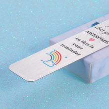 Load image into Gallery viewer, Christmas Gifts for Daughter Stocking Stuffers for Teens Son Inspirational Birthday Gift for Women Men Boys Girls Wife High School College Students Class of 2023 Graduation Bookmark Gift for Him Her