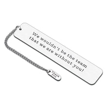 Load image into Gallery viewer, Employee Appreciation Gifts Bookmarks for Book Lovers with Tassel Team Gifts for Office Friends Coworkers Colleague Boss Manager Farewell Going Away Retirement Bulk Gift for Women Men Mentor Leader