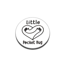 Load image into Gallery viewer, Pocket Hug Token for Son Daughter from Mom Dad Inspirational Gifts for Him Her Best Friend Teen Boy Girl Double-Sided Class of 2022 Graduation Birthday Christmas Gift Women Men