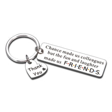 Load image into Gallery viewer, Coworker Leaving Gift Appreciation Gift for Colleague Teacher Coach Thank You Gift Going Away Gift Boss Birthday Retirement Keychain Never Forget The Difference You've Made Mentor Leader Farewell Gift
