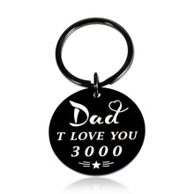 Load image into Gallery viewer, Dad Gifts from Son Daughter, Father's Day Birthday Gift Keychain for Daddy Papa Father-in-law, Wedding Christmas Promotion Gift for Bonus Dad Stepdad from Girls Boys, Dad I Love You Gift Farewell