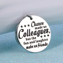Load image into Gallery viewer, Coworker Appreciation Gifts Retirement Keychain for Women Men Colleague Boss Teacher Coach Birthday Leaving Going Away Farewell Keyring for Her Him Mentor Leader Best Friend