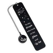 Load image into Gallery viewer, Inspirational Bookmark Gift for Women Men A Court of Thorns and Roses Merchandise Book Mark for Acotar Fans Book Lovers Reader Birthday Christmas Nice Gift for Female Male Friends 1 PCS Double-Sided