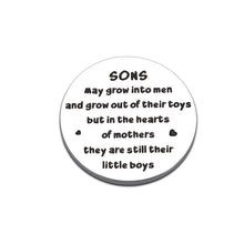 Load image into Gallery viewer, Pocket Hug Token Keepsake for Son from Mom Dad Isolation Lockdown Social Distancing Love Gift Miss You Note Inspirational Gifts for Him Men Teen Boy Double-Sided Birthday Christmas Gift