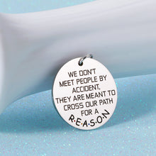 Load image into Gallery viewer, NUBARKO Coworker Leaving Gifts Keychain for Colleague Boss Friend Farewell Birthday Retirement Appreciation Present for Women Men Goodbye Going Away Friendship Memorial Keyring for Him Her