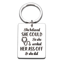 Load image into Gallery viewer, Inspirational Nurse Gifts for Women Female Nursing Medical Student Graduation Gifts Keychain for Nurse RN LPN Practitioner Nurse’s Day Thank You Gift Birthday Appreciation Christmas Gifts Jewelry