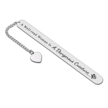 Load image into Gallery viewer, Book Lover Appreciation Gifts for Women Inspirational Bookmark Gifts for Teen Girls Daughter Students from Mom Teacher Retirement Birthday Christmas Gifts for Her Female Lady Coworker Leaving Gift