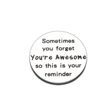 Load image into Gallery viewer, Pocket Hug Token Keepsake for Son Daughter from Dad Mom Isolation Lockdown Social Distancing Love Gift Miss You Note Double-Sided Inspirational Gifts for Him Her Birthday Christmas Gift Women Men