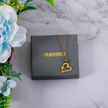 Load image into Gallery viewer, NUBARKO Gold Initial Necklaces for Women Gold Filled Double Side Engraved Hammered Gold Coin Necklaces for Women Mom Daughter Initial Necklace Layered Initial Necklaces for Teen Girl Jewelry