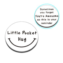 Load image into Gallery viewer, Pocket Hug Token Keepsake for Son Daughter from Dad Mom Isolation Lockdown Social Distancing Love Gift Miss You Note Double-Sided Inspirational Gifts for Him Her Birthday Christmas Gift Women Men