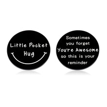 Load image into Gallery viewer, Pocket Hug Token Keepsake for Son Daughter from Mom Dad Isolation Lockdown Social Distancing Love Gift Miss You Note Double-Sided Inspirational Gifts for Him Her Birthday Christmas Gift Women Men