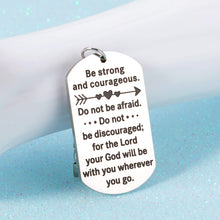 Load image into Gallery viewer, Inspirational Keychain Gift for Son Daughter Women Men Back to School Birthday Christian Bible Verse Gift for Boys Girls Student Christmas New Start Graduation Gift for Friend Classmate Teens Him Her