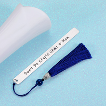 Load image into Gallery viewer, Son Daughter Gift from Mom Gag Gifts Bookmark for Teen Boy Girl Stepdaughter Stepson Birthday Valentine's Day Graduation Gifts for Booklover Christmas Gift Funny Sarcasm Mother to Kid Stocking Stuffer