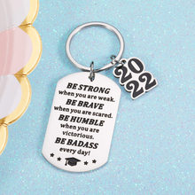 Load image into Gallery viewer, Inspirational Keychain Gift for Son Daughter Students Back to School Birthday Christmas Gift for Teens Boys Girls 5th 8th Grade Gift for Kids from Mom Dad New Beginning Unique Graduation Gift Idea