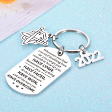 Load image into Gallery viewer, Inspirational Son Daughter Gift Keychain for Coworkers Boss Colleagues Boys Girls Birthday Christmas Wedding Gift for New Start Leaving Retirement Gift for Office Friends Women Men Job Promotion