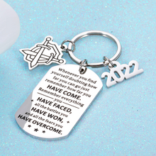 Load image into Gallery viewer, Inspirational Son Daughter Gift Keychain for Coworkers Boss Colleagues Boys Girls Birthday Christmas Wedding Gift for New Start Leaving Retirement Gift for Office Friends Women Men Job Promotion