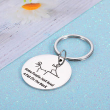Load image into Gallery viewer, Funny Best Friend Keychain Gift for Women Men Inspirational Birthday 2022 Graduation Gift to Dear Close Friends Brother Sister Besties Daughter Son Valentine Day Gift for Him Her Friendship Gift
