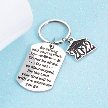 Load image into Gallery viewer, Inspirational Keychain Gift for Son Daughter Women Men Back to School Birthday Christian Bible Verse Gift for Boys Girls Student Christmas New Start Graduation Gift for Friend Classmate Teens Him Her