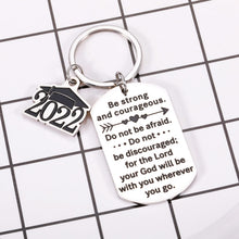 Load image into Gallery viewer, Inspirational Keychain Gift for Son Daughter Women Men Back to School Birthday Christian Bible Verse Gift for Boys Girls Student Christmas New Start Graduation Gift for Friend Classmate Teens Him Her