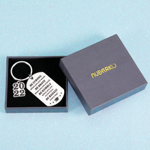 Load image into Gallery viewer, Inspirational Keychain Gift for Son Daughter Students Back to School Birthday Christmas Gift for Teens Boys Girls 5th 8th Grade Gift for Kids from Mom Dad New Beginning Unique Graduation Gift Idea