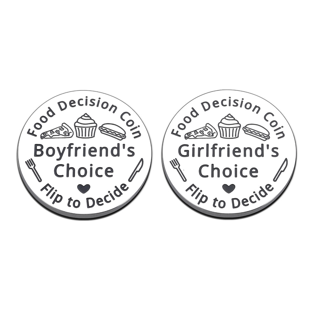 Funny Date Night Gifts for Boyfriend Girlfriend Food Decider 11th Anniversary Steel Gifts for Husband Wife Boyfriend Stocking Stuffers for Men Women Birthday Valentines Gifts for Boyfriend Girlfriend