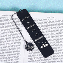 Load image into Gallery viewer, Acotar Velaris Merchandise Book Lover Gifts for Fans Readers Friends Inspirational Reading Gifts Bookmark for Women Men Bookish Book Accessories Adult Reading Christmas Gifts for Girls Boys Readers
