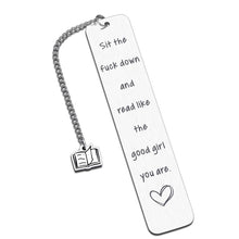 Load image into Gallery viewer, Funny Spicy Bookmarks for Women Girls Smut Reader Book Marks for Women Female Sister Book Lover Bookish Book Club Gifts for Friends Girls Book Accessories for Bookworm Reading Christmas Gifts for Her
