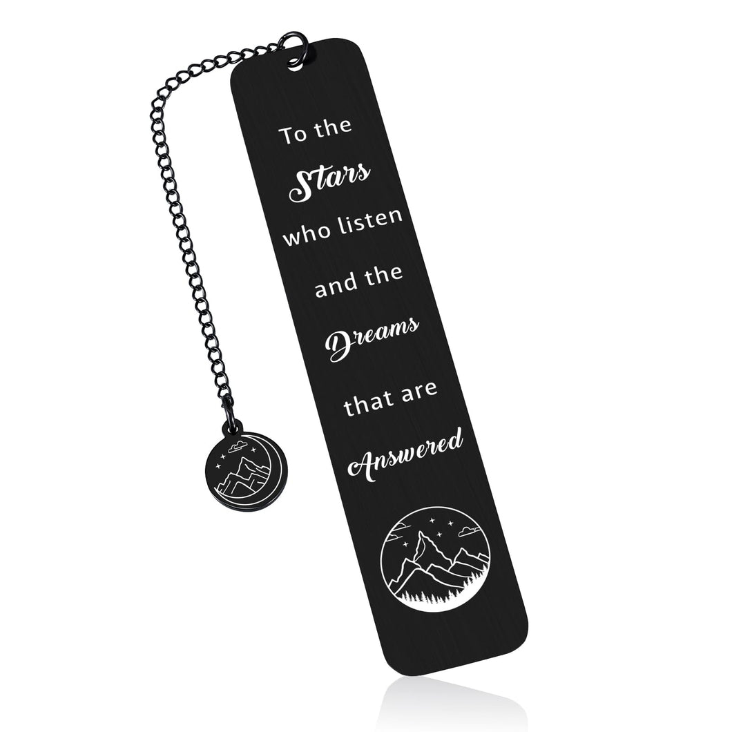 Inspirational Gifts Bookmark for Women Men Bookish Acotar Merchandise Book Lover Gifts for Fans Readers Friends Book Accessories Adult Bookmark Reading Birthday Christmas Gifts for Girls Boys Readers