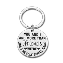 Load image into Gallery viewer, Funny Friendship Keychain Gift for Bff Best Good Friends Birthday Valentines Graduation Gifts for Women Men Coworker Girlfriends Teenage Girls Boys Appreciation Sisters Brother Him Her Key Ring
