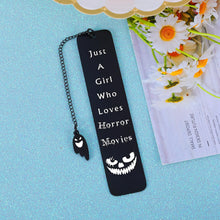 Load image into Gallery viewer, Scream Gifts for Women Girls Friends Halloween Gift for Girls Kids Funny Bookmark for Women Horror Lovers Gifts Horror Movie Merchandise for Women Valentines Birthday Christmas Gifts for Teens Girls
