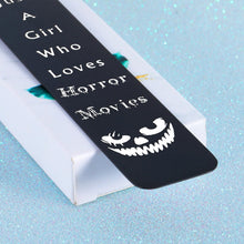 Load image into Gallery viewer, Scream Gifts for Women Girls Friends Halloween Gift for Girls Kids Funny Bookmark for Women Horror Lovers Gifts Horror Movie Merchandise for Women Valentines Birthday Christmas Gifts for Teens Girls
