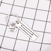 Load image into Gallery viewer, Coworker Thank You Gift Keychain for Women Men Colleague Boss Teacher Coach Retirement Gifts for Mentor Leader Nurse Doctor Employee Leaving Gift Birthday Christmas Going Away Keyring for Her Him
