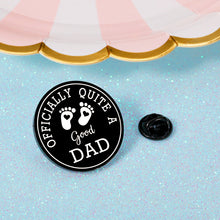 Load image into Gallery viewer, Dad Gift from Daughter Son, New Dad First Time Dad Birthday Gift from Teen Boys Girls, Father&#39;s Day Christmas Wedding Gift for Daddy Papa Father, Praise Pin for Stepdad Best Father, Thank You Pin

