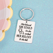 Load image into Gallery viewer, Inspirational Nurse Gifts for Women Female Nursing Medical Student Graduation Gifts Keychain for Nurse RN LPN Practitioner Nurse’s Day Thank You Gift Birthday Appreciation Christmas Gifts Jewelry
