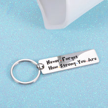 Load image into Gallery viewer, Inspirational Keychain Gift for Him Her Birthday Graduation Appreciation Gifts to Son Daughter from Mom Dad Keyring Present for Women Men Boy Girl Coworker Boss Classmates Friends Thanksgiving Christmas
