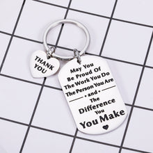 Load image into Gallery viewer, Coworkers Christmas Gift Ideas Keychain Thank You Going Away Gift for Office Colleague Teacher Boss Coach Goodbye Farewell Retirement Gifts for Women Men
