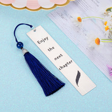 Load image into Gallery viewer, Inspirational Bookmark with Tassel 2021 Graduation Gifts for Him Her Daughter Son Boys Girls Birthday Christmas Gifts for Women Men High School Students Teacher Book Lover Bookworm Reader from Dad Mom
