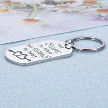 Load image into Gallery viewer, Best Friend Keychain Friendship Gifts for BFF Sister Women Girl Not Sisters by Blood But Sisters by Heart Birthday Graduation Wedding Christmas Key Ring Pendant Charm

