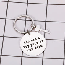 Load image into Gallery viewer, Employee Appreciation Gift Keychain for Women Men Coworkers Leaving Going Away Gift for Colleague Boss Office Goodbye Farewell for Leader Social Worker Teacher Coach
