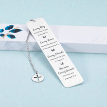 Load image into Gallery viewer, Stocking Stuffers for Teens Girls Inspirational Gifts for Women Men Christmas Gifts for Son Daughter Girlfriend First Communion Christening Bookmark Gifts for Goddaughter Godson Gift for Friends Her
