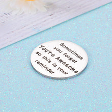 Load image into Gallery viewer, Pocket Hug Token Keepsake for Son Daughter from Dad Mom Isolation Lockdown Social Distancing Love Gift Miss You Note Double-Sided Inspirational Gifts for Him Her Birthday Christmas Gift Women Men
