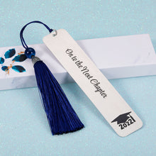 Load image into Gallery viewer, 2022 Inspirational Graduation Bookmarks Gift for Son Daughter from Dad Mom Book Lover Gift for Students Classmates from Teachers Birthday Christmas Gift for Him Her
