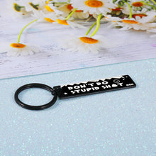 Load image into Gallery viewer, Funny Birthday Gifts for Son Daughter from Mom Sarcasm Keychain for Women Men Friend Teen Boy Girl Graduation Christmas Coming of Age Back to School Humor Gag Gifts Mother to Kid Present
