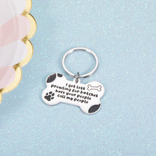 Load image into Gallery viewer, Funny Pet Gifts for Cat Dog Lovers Dog ID Tags for Dogs Cats Puppys Birthday Christmas Gift for Son Daughter Dog Cat Owner from Dad Mom Bone Shape Stainless Steel Pet Tag
